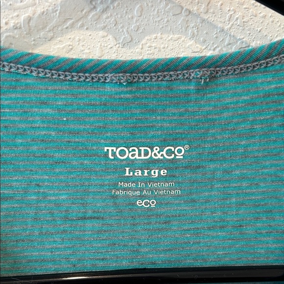 Toad&Co Turquoise Tank Top - Picture 2 of 9